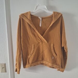 Cropped French Terry hoody